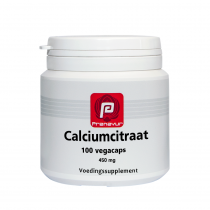 Pranayur Calciumcitraat 450 mg - 100 caps.